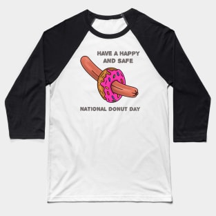 Donut Love Baseball T-Shirt